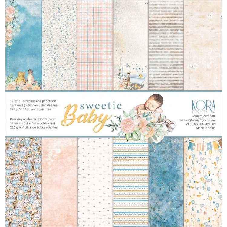 Scrapbook Paper - Pack of papers - Sweetie Baby