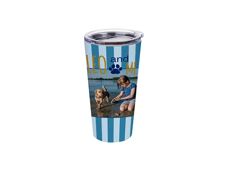 Sublimation 16oz / 480ml Stainless Steel Tumbler – White