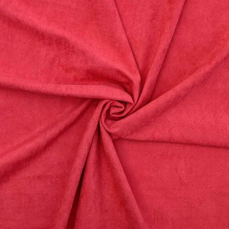 Antelina Rojo Carmín – Tela Premium para Encuadernación y Repujado
