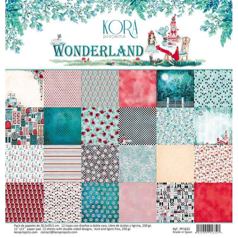 Paper Pad Scrapbook Paper Wonderland