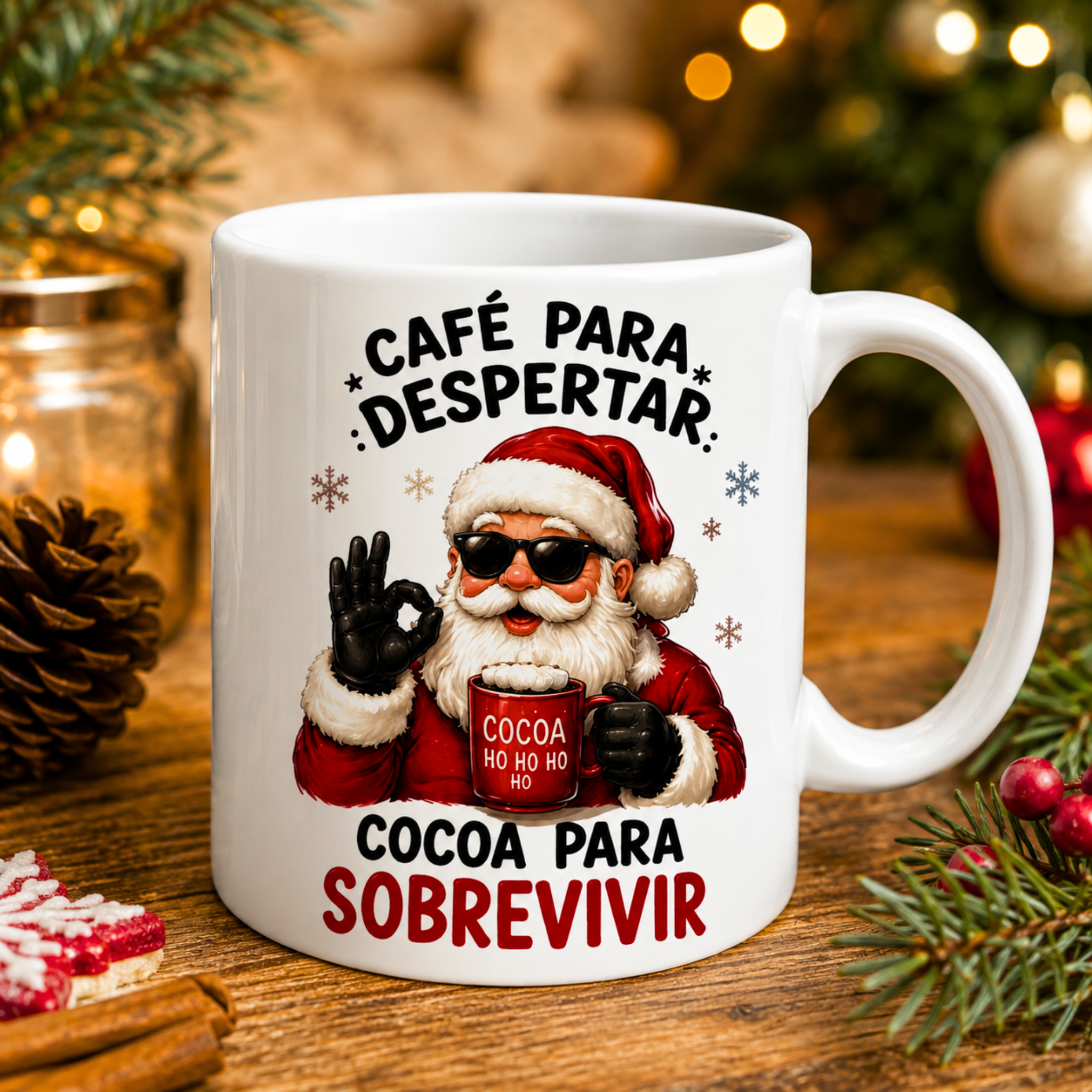 Café Para Despertar Cocoa Para Sobrevivir - Descarga Digital