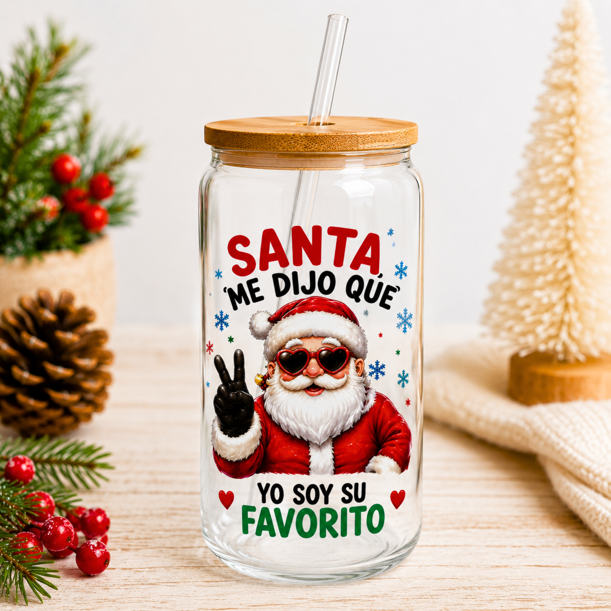 Clip Art Navideño Santa Favorito - Descarga Digital
