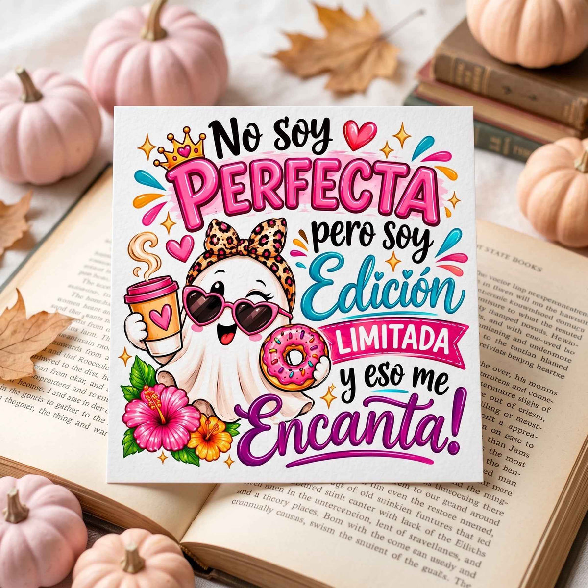 Clipart PNG Hoy No Es Día Para Dietas – Fantasma Halloween Dulces | Descarga Digital 4500px