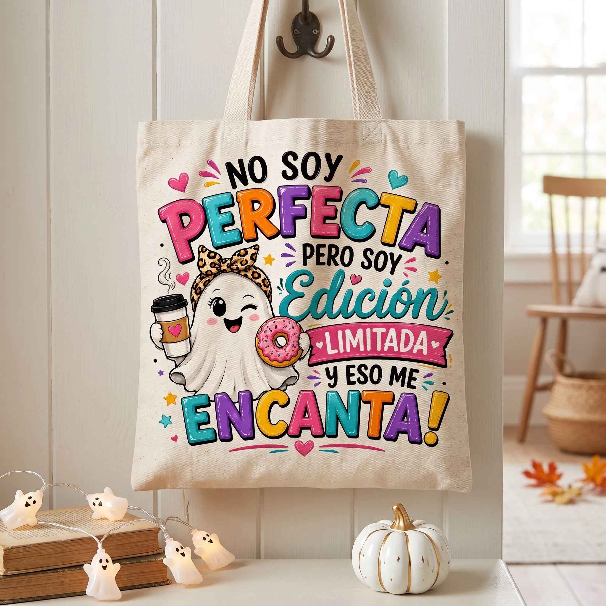 Clipart PNG No Soy Perfecta Pero Soy Edición Limitada  – Fantasma Halloween | Descarga Digital 4500px