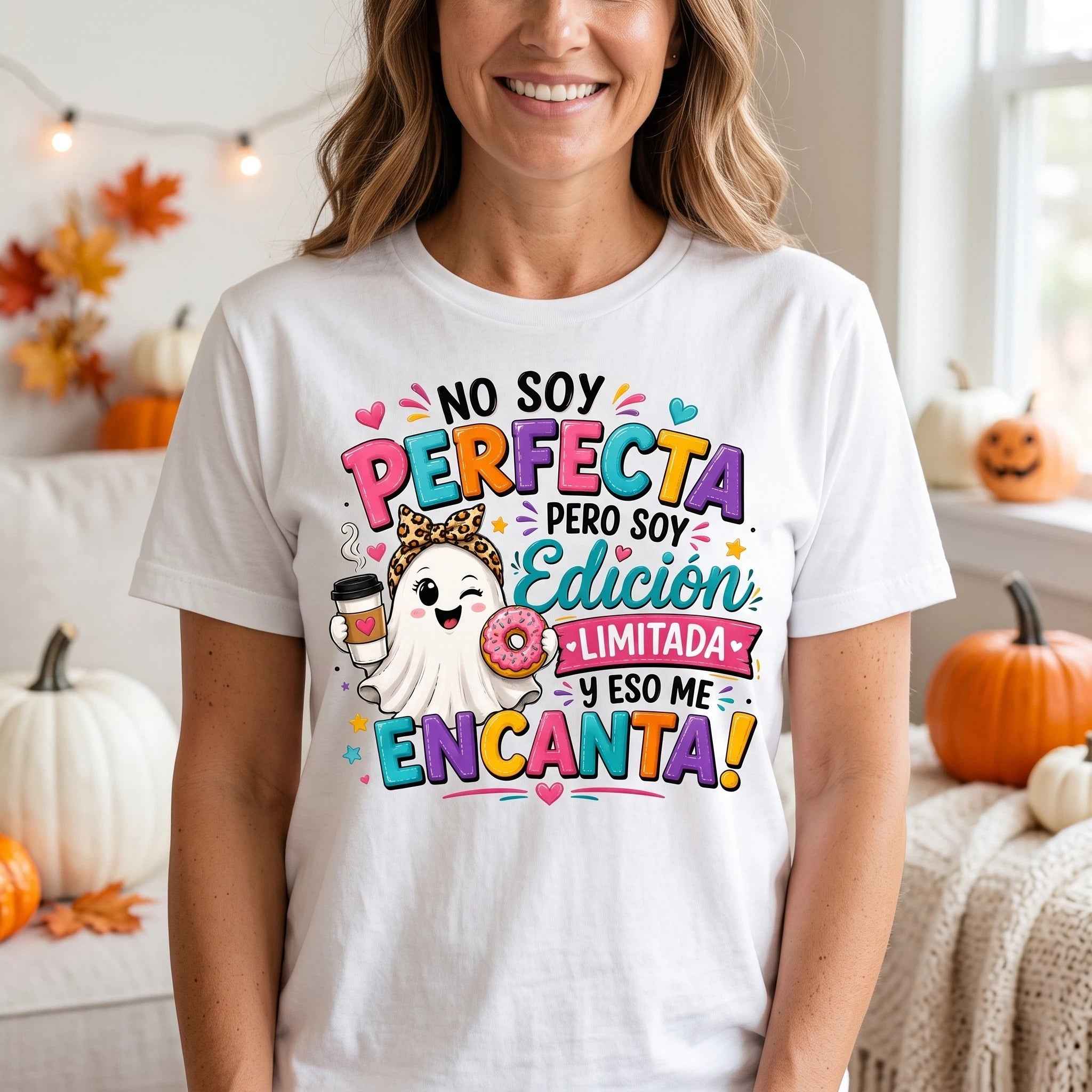 Clipart PNG No Soy Perfecta Pero Soy Edición Limitada  – Fantasma Halloween | Descarga Digital 4500px