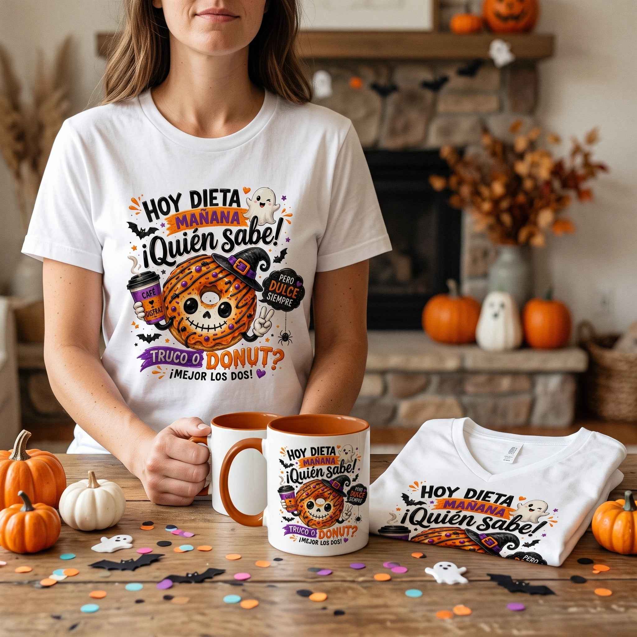 Hoy Dieta Mañana Quién Sabe – Donut Halloween | Descarga Digital