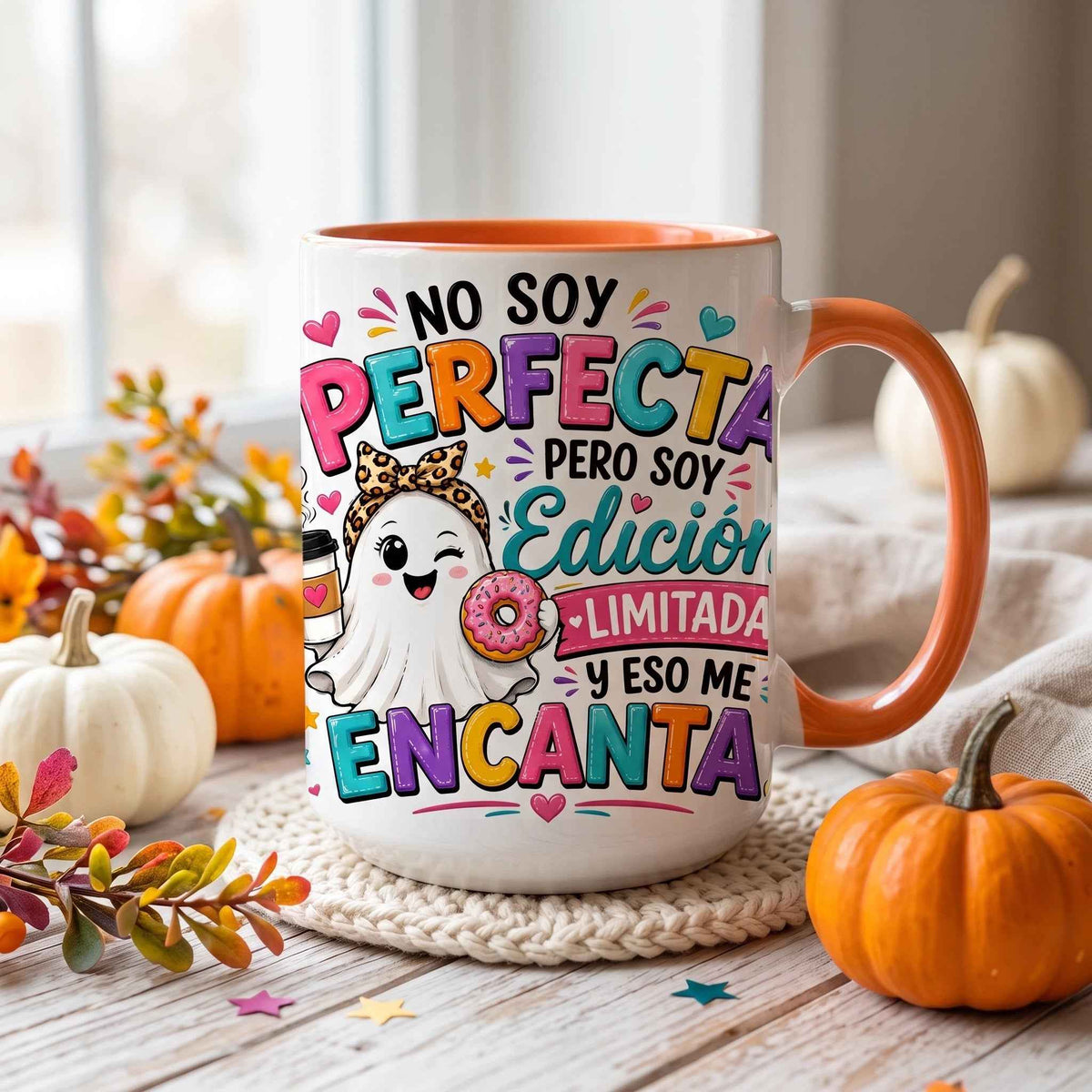 Clipart PNG No Soy Perfecta Pero Soy Edición Limitada  – Fantasma Halloween | Descarga Digital 4500px