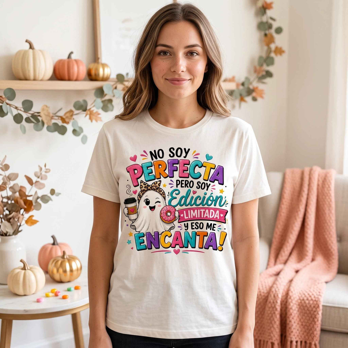 Clipart PNG No Soy Perfecta Pero Soy Edición Limitada  – Fantasma Halloween | Descarga Digital 4500px