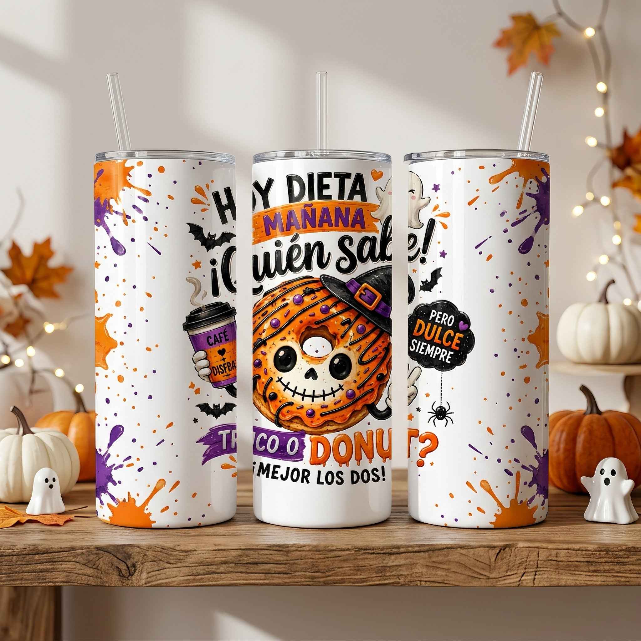 Hoy Dieta Mañana Quién Sabe – Donut Halloween | Descarga Digital