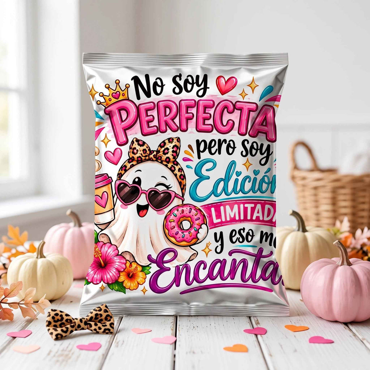 Clipart PNG No Soy Perfecta Soy Edición Limitada –  Fantasma Glam Halloween | Descarga Digital 4500px